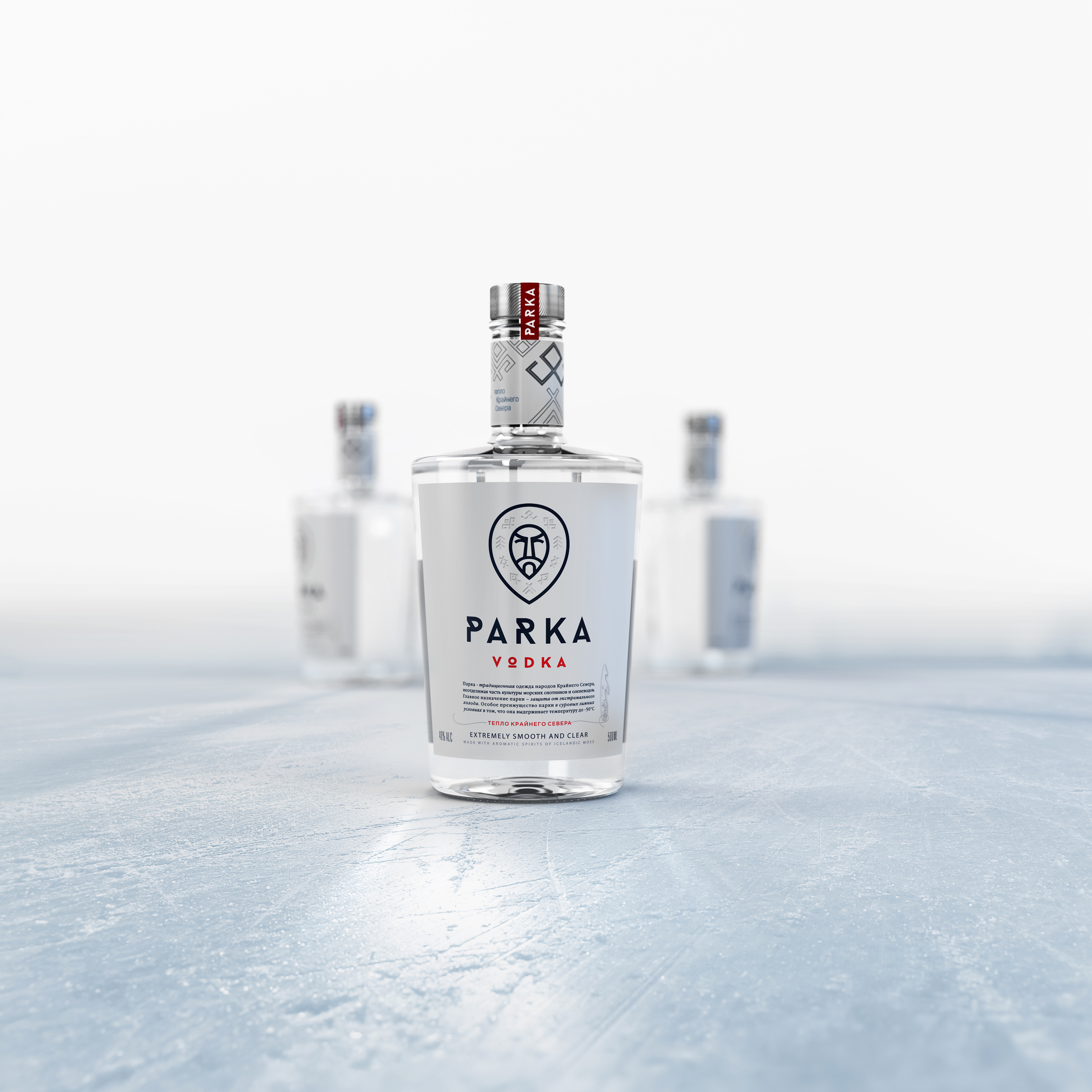 Кейвижуал «водка Parka»
